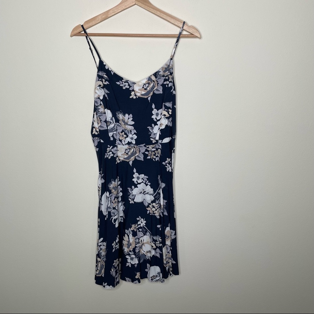 Old Navy Floral Navy Dress